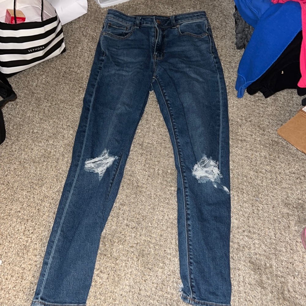 American eagle mom jeans
